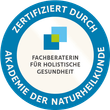 Zertifiziert durch Akademie der Naturheilkunde